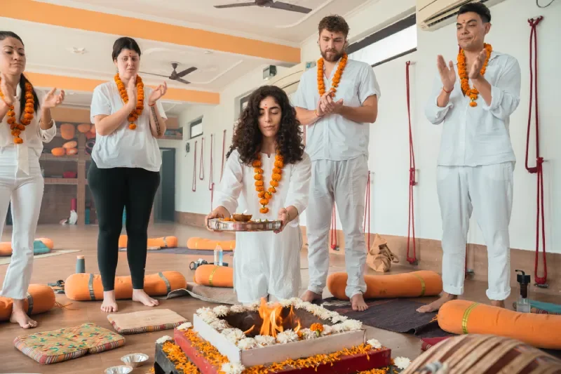Yogic and Spiritual Environment at Vinyasa Yoga Academy