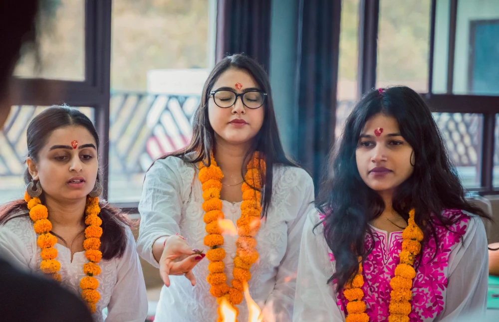 Daily schedule at Yoga Retreat in Rishikesh
