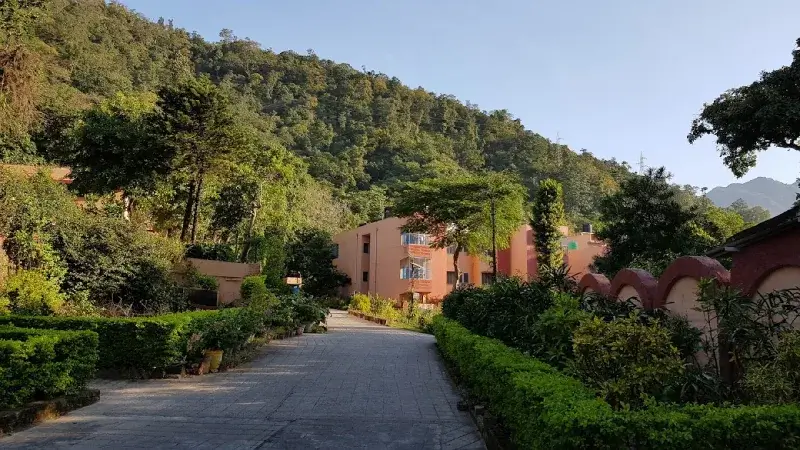 Himalayan walk in the foothills near Rishikesh
