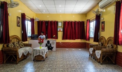 Reception Area for kundalini yoga teacher training